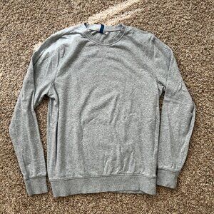 H&M Crewneck Sweatshirt Dark Gray Men's Medium
